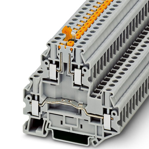 PHOENIX CONTACT -  UTTB 4-MT P/P - Knife-disconnect terminal block