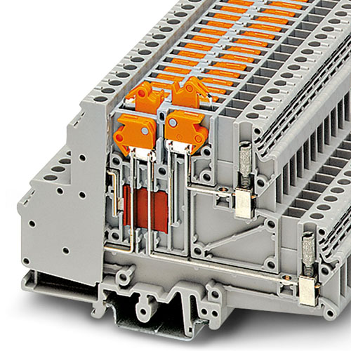PHOENIX CONTACT - UDMTKB 5-P/P - Knife-disconnect terminal block