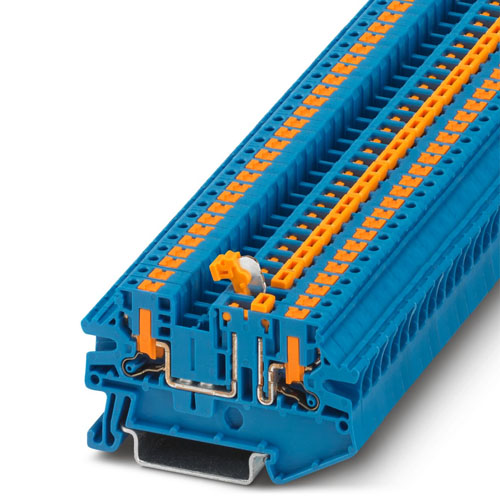 PHOENIX CONTACT -  PTV 2,5-MT BU - Knife-disconnect terminal block