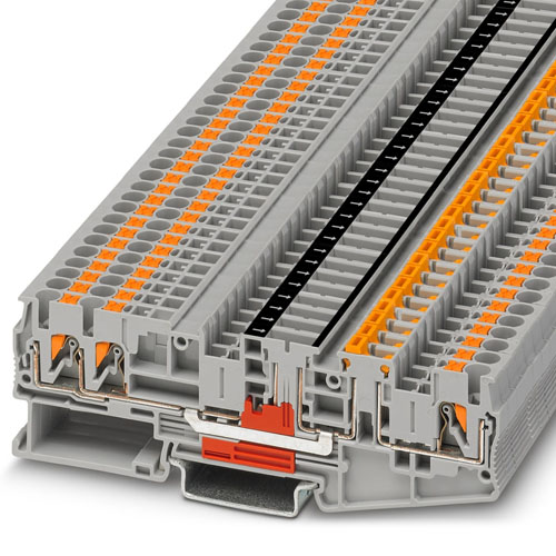 PHOENIX CONTACT -  PT 2,5-TWIN-MT-CLT - Knife-disconnect terminal block