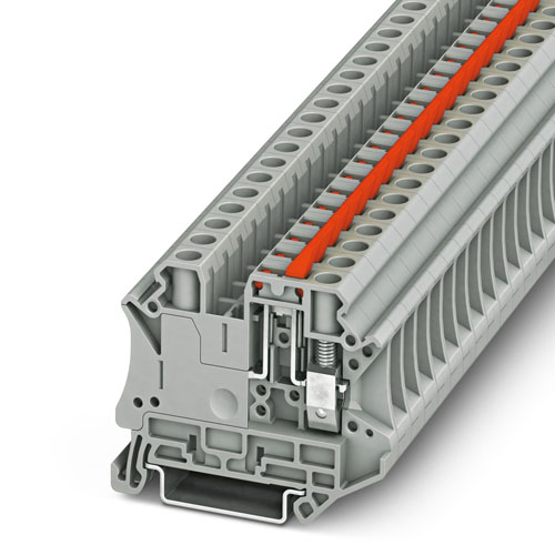 PHOENIX CONTACT -  UT 6-MTL KNIFE-RD - Knife-disconnect terminal block