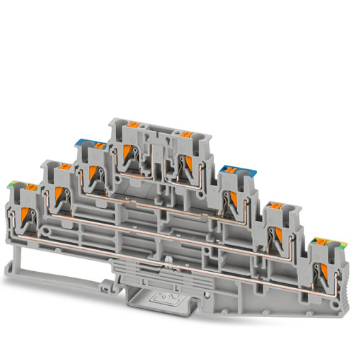 PHOENIX CONTACT -  PT 2,5-PE/L/N/TG - Ground terminal