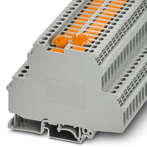 PHOENIX CONTACT -  UDMTK 5-PL - Knife-disconnect terminal block