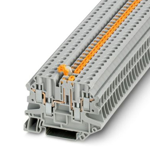PHOENIX CONTACT -  UT 4-QUATTRO-MT P/P - Knife-disconnect terminal block