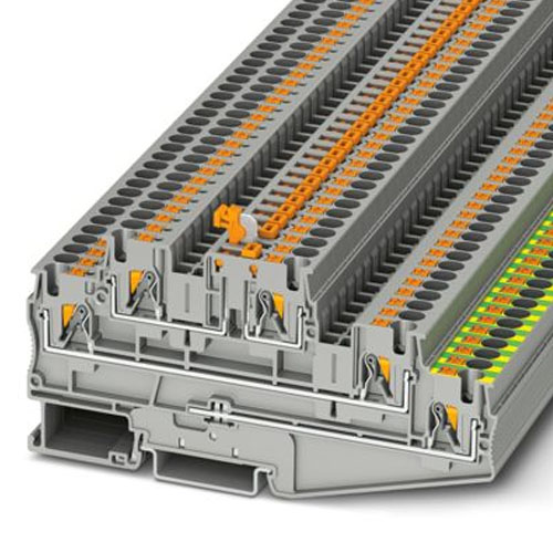 PHOENIX CONTACT -  PT 4-PE/L/MT - Disconnect terminal block