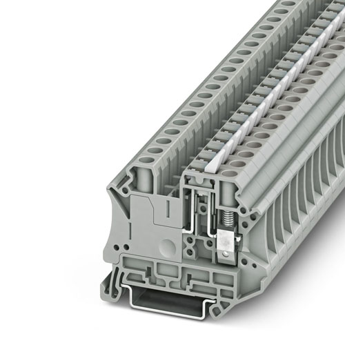 PHOENIX CONTACT -  UT 6-MTL KNIFE-WH - Knife-disconnect terminal block