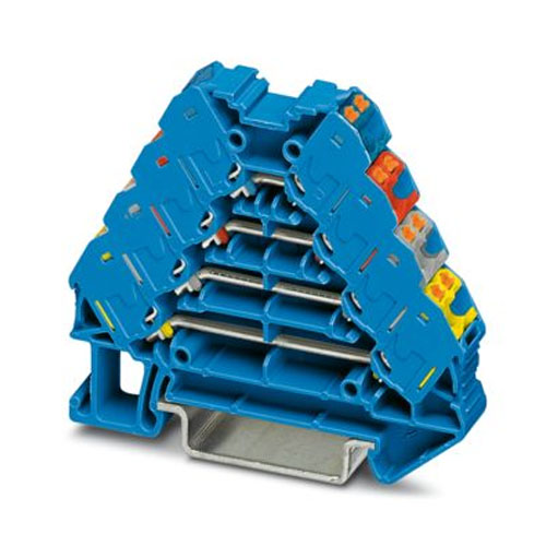 PHOENIX CONTACT - PTRV 4 BU/COL-COL - Marshalling panel