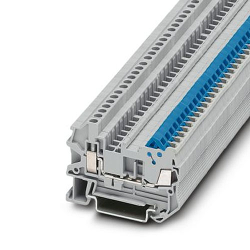PHOENIX CONTACT - QTCU 1,5 L BU - Feed-through terminal block