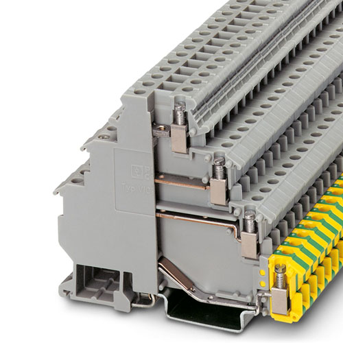 Phoenix Contact - VIOK 1,5-3D/PE - Motor connection terminal block