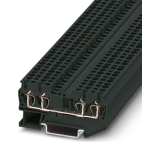 Phoenix Contact - ST 2,5-QUATTRO BK - Feed-through terminal block