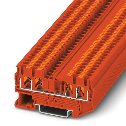 Phoenix Contact - PT 2,5-QUATTRO RD - Feed-through terminal block