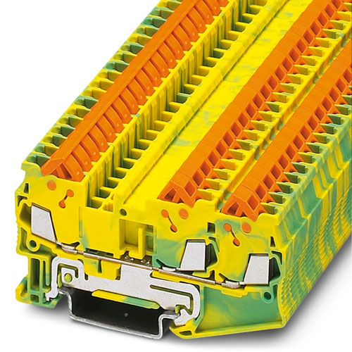 PHOENIX CONTACT -  QTC 1,5-TWIN-PE - Ground terminal