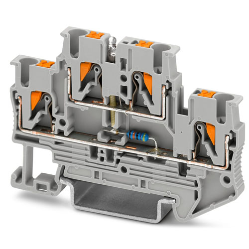 PHOENIX CONTACT - PTTB 2,5-LA 230 - Double-level terminal block