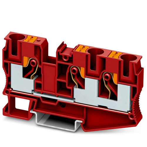 PHOENIX CONTACT - PT 10-TWIN RD - Feed-through terminal block