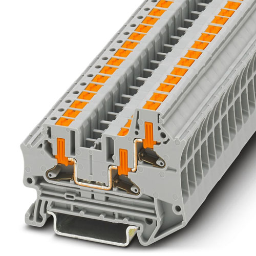 PHOENIX CONTACT -  PTV 4-TWIN - Feed-through terminal block