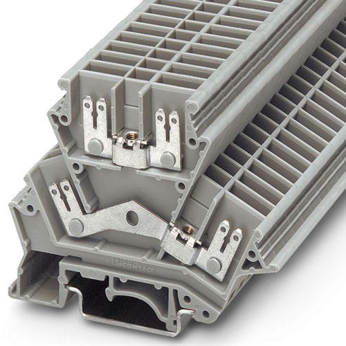 PHOENIX CONTACT -  UKK 4-FS/FS - Feed-through terminal block