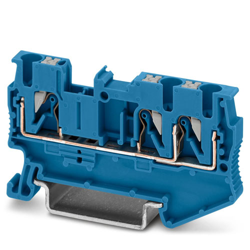 PHOENIX CONTACT - TBP 2,5-TWIN BU - Feed-through terminal block