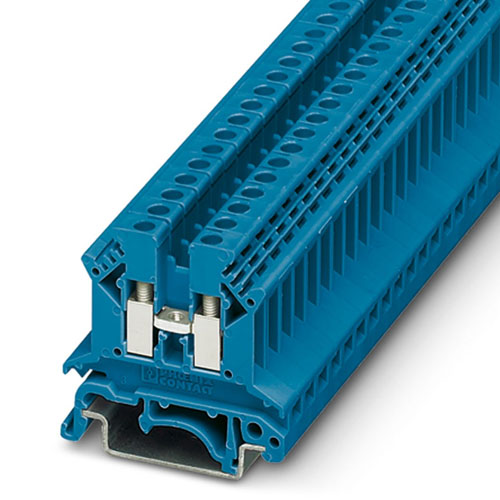 PHOENIX CONTACT -  UK 2,5 B BU - Feed-through terminal block