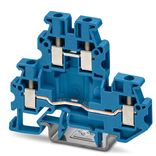 PHOENIX CONTACT -  MUTTB 2,5 BU - Mini feed-through terminal block
