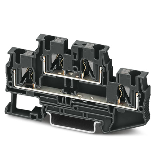 PHOENIX CONTACT -  PTS 1,5/S-QUATTRO - Feed-through terminal block