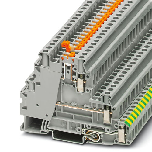 PHOENIX CONTACT - UT 4-PE/L/MT - Multi-level terminal block