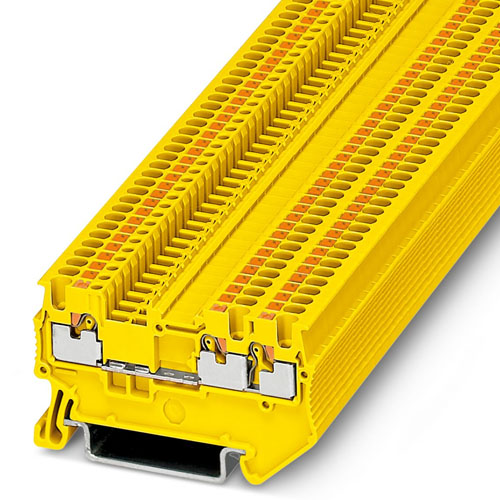 PHOENIX CONTACT - PT 1,5/S-TWIN YE - Feed-through terminal block