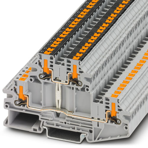 PHOENIX CONTACT -  PTTBV 2,5-PV - Double-level terminal block