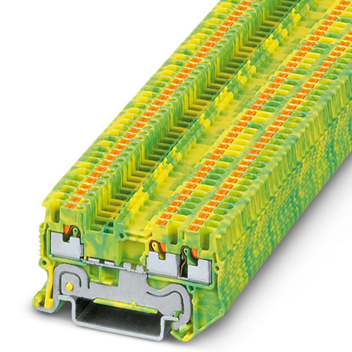 PHOENIX CONTACT -  PT 1,5/S-TWIN-PE - Ground terminal