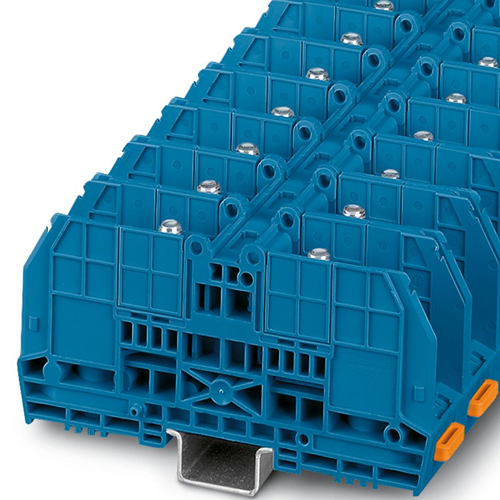 PHOENIX CONTACT -  RBO 8 BU - Bolt connection terminal block