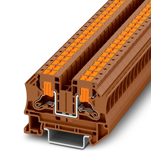 PHOENIX CONTACT -  PTV 6 BN - Feed-through terminal block