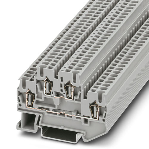 PHOENIX CONTACT - STTB 2,5-BE - Double-level spring-cage terminal block
