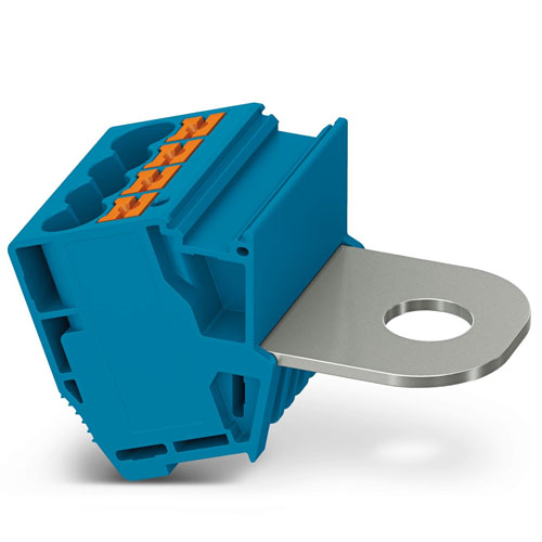 PHOENIX CONTACT -  AGK PT 4X6/M10 BU - Pick-off terminal block
