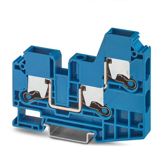 PHOENIX CONTACT -  XTV 10-TWIN BU - Feed-through terminal block