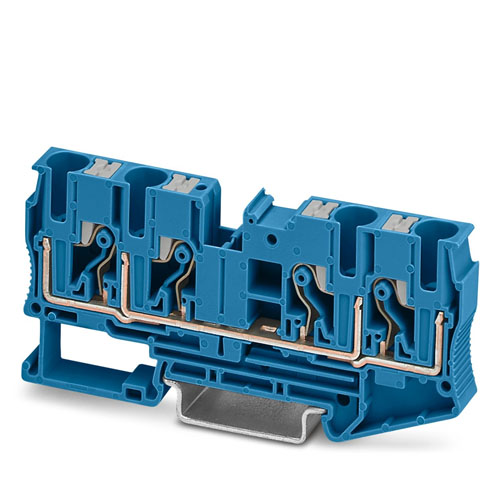 PHOENIX CONTACT - TBP 6-QUATTRO BU - Feed-through terminal block