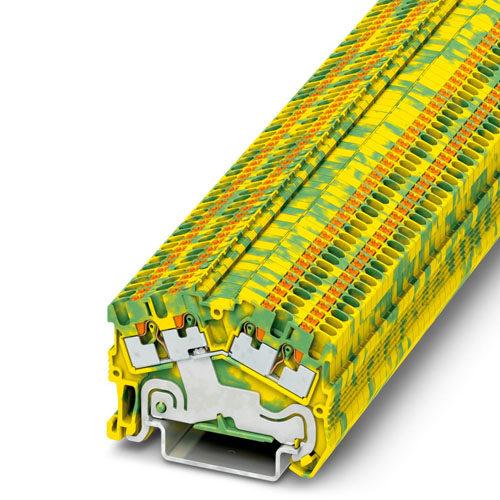 PHOENIX CONTACT - PTS 1,5/S-QUATTRO-PE - Ground terminal