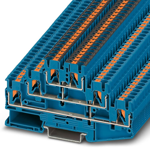 Phoenix contact -  PT 2,5-3PV BU - Multi-level terminal block