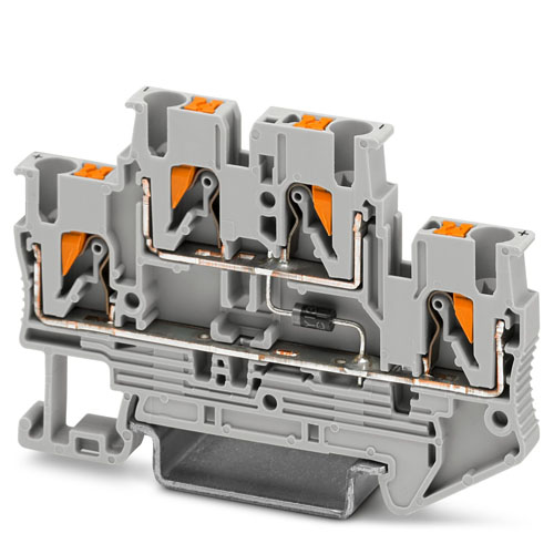 PHOENIX CONTACT - PTTB 2,5-DIO/U-O - Component terminal block