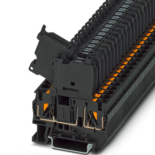 PHOENIX CONTACT - PT 4-HESILED 60 (5X20) - Fuse modular terminal block