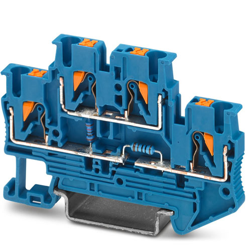 PHOENIX CONTACT - PTTB 2,5-2R BU/NAMUR - Component terminal block