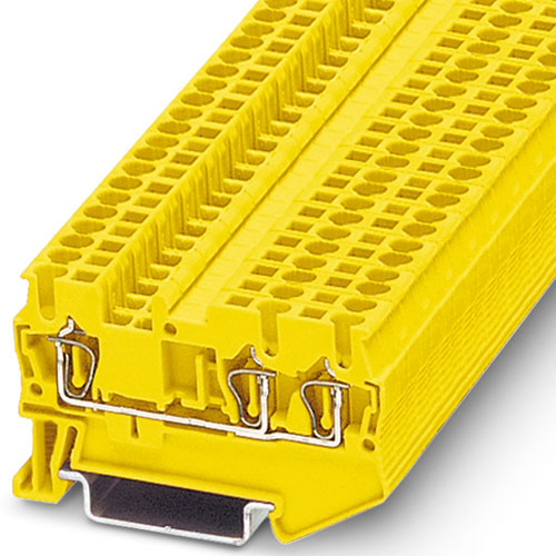 PHOENIX CONTACT - ST 2,5-TWIN YE - Feed-through terminal block