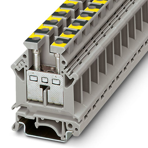 PHOENIX CONTACT - UK 16 N-FE - Feed-through terminal block