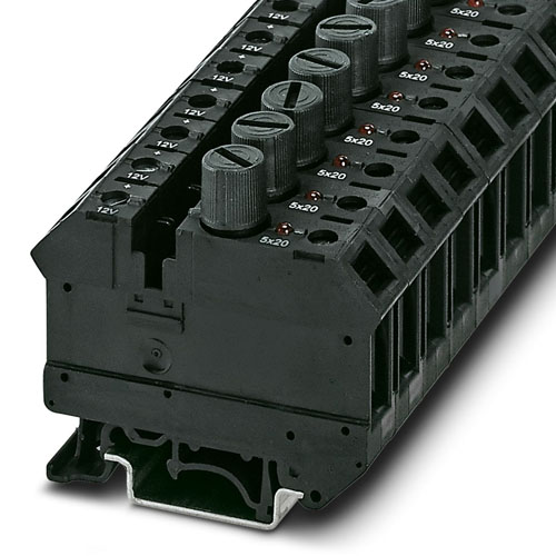 PHOENIX CONTACT - UK 10-DREHSILED 12 (5X20) - Fuse modular terminal block
