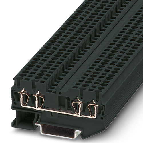PHOENIX CONTACT - ST 2,5-QUATTRO-BE BK - Component terminal block