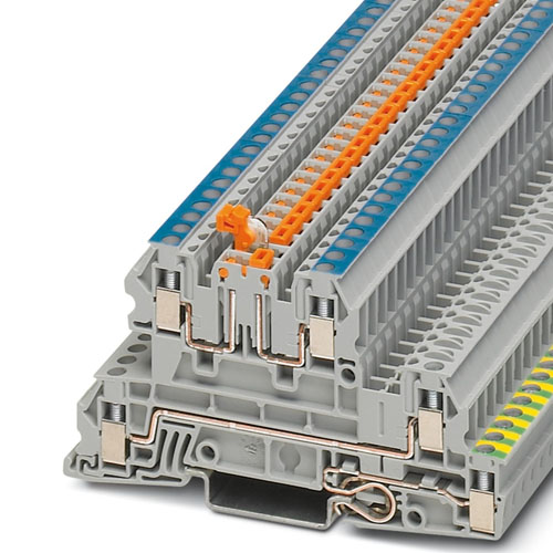 PHOENIX CONTACT - UTI 2,5-PE/L/NTB - Installation ground terminal block
