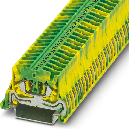 Phoenix Contact - MSB 2,5-NS 35-PE BD:PE - Mini ground terminal block