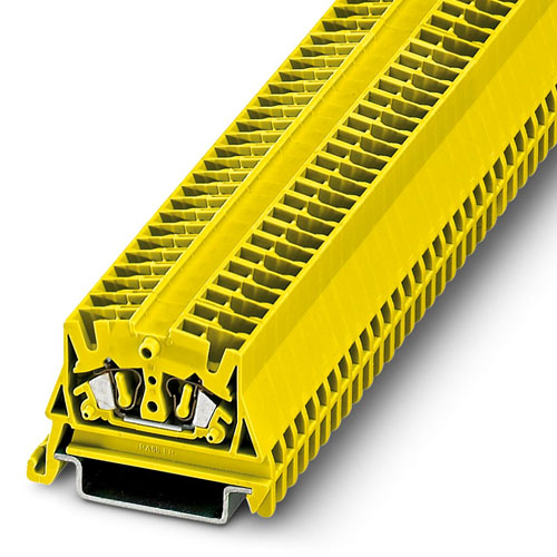 Phoenix Contact - MSB 2,5-NS 35 YE - Mini feed-through terminal block