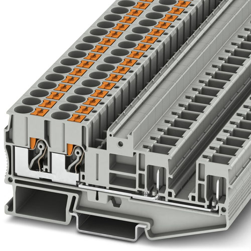 Phoenix Contact - PT 6-QUATTRO/2P - Feed-through terminal block