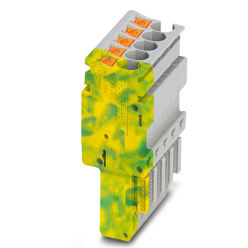 Phoenix Contact - PP-H 2,5/5 (1GNYE/4GY) - Plug
