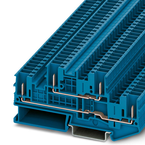 Phoenix Contact - STTB 2,5/4P BU - Double-level terminal block