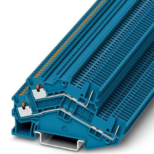 Phoenix Contact - PTTBS 1,5/S/2P BU - Double-level terminal block